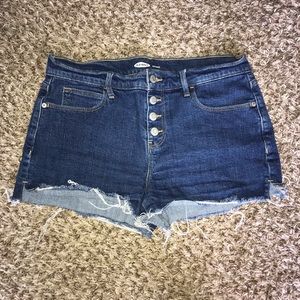 Old navy boyfriend button fly shorts